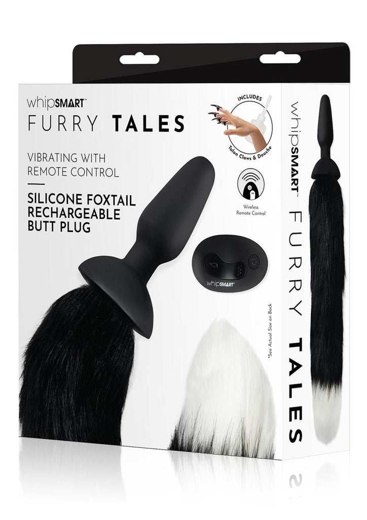 4.9 Silicone Remote Plug W/Blk Fox Tail