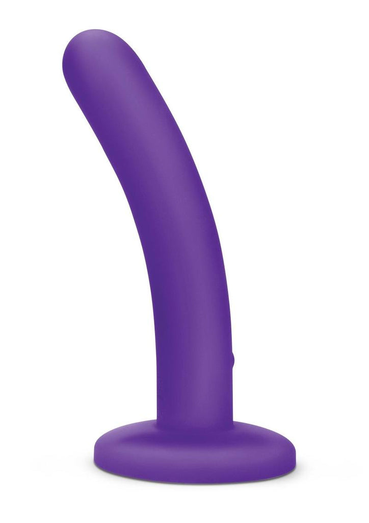5 Rechargeable Slimline Dildo - Purple